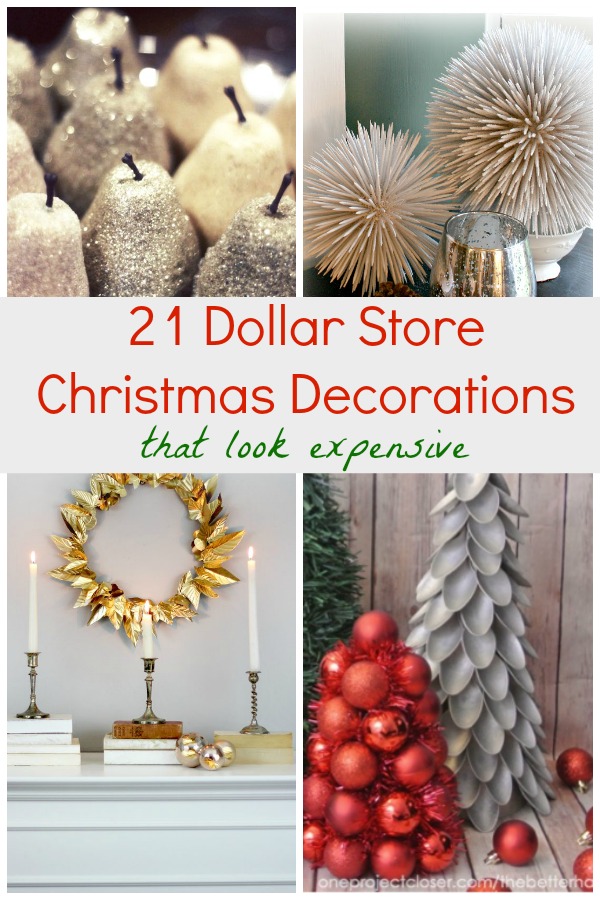 21 Dollar Store Christmas Decorations That Look Expensive How Does She