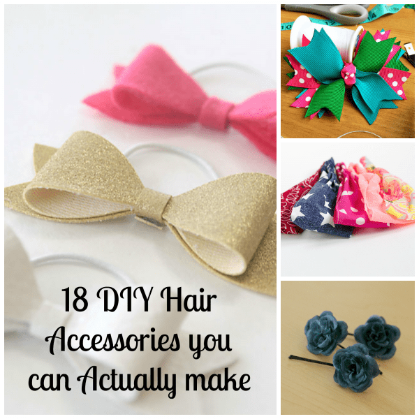 18 DIY Hair Accessories you can Actually Make How Does She