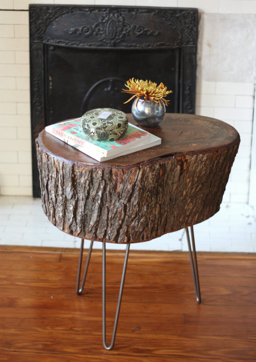 The Coolest New Decorating Trend 18 Great Tree Stump Decor Ideas How