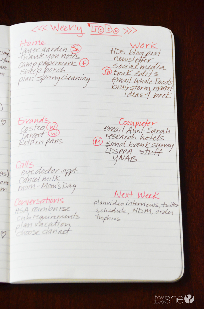 Organize Your Life with a Simple Notebook 7 Simple Tips