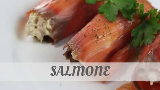 Audio with How to Pronounce Salmone Correctly. Salmone Pronunciation
