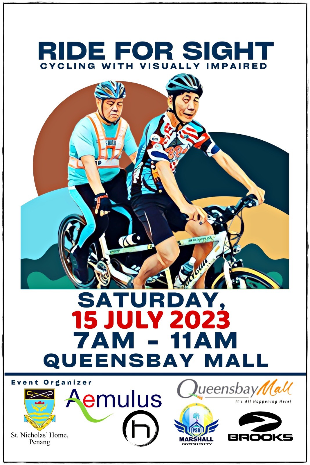 Ride For Sight Cycling With Visually Impaired Howei Online Event