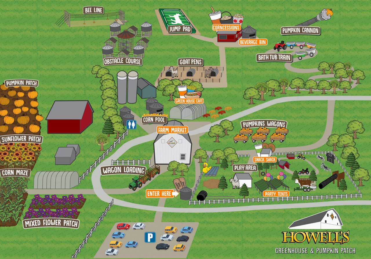 Home Howell's Greenhouse and Pumpkin Patch