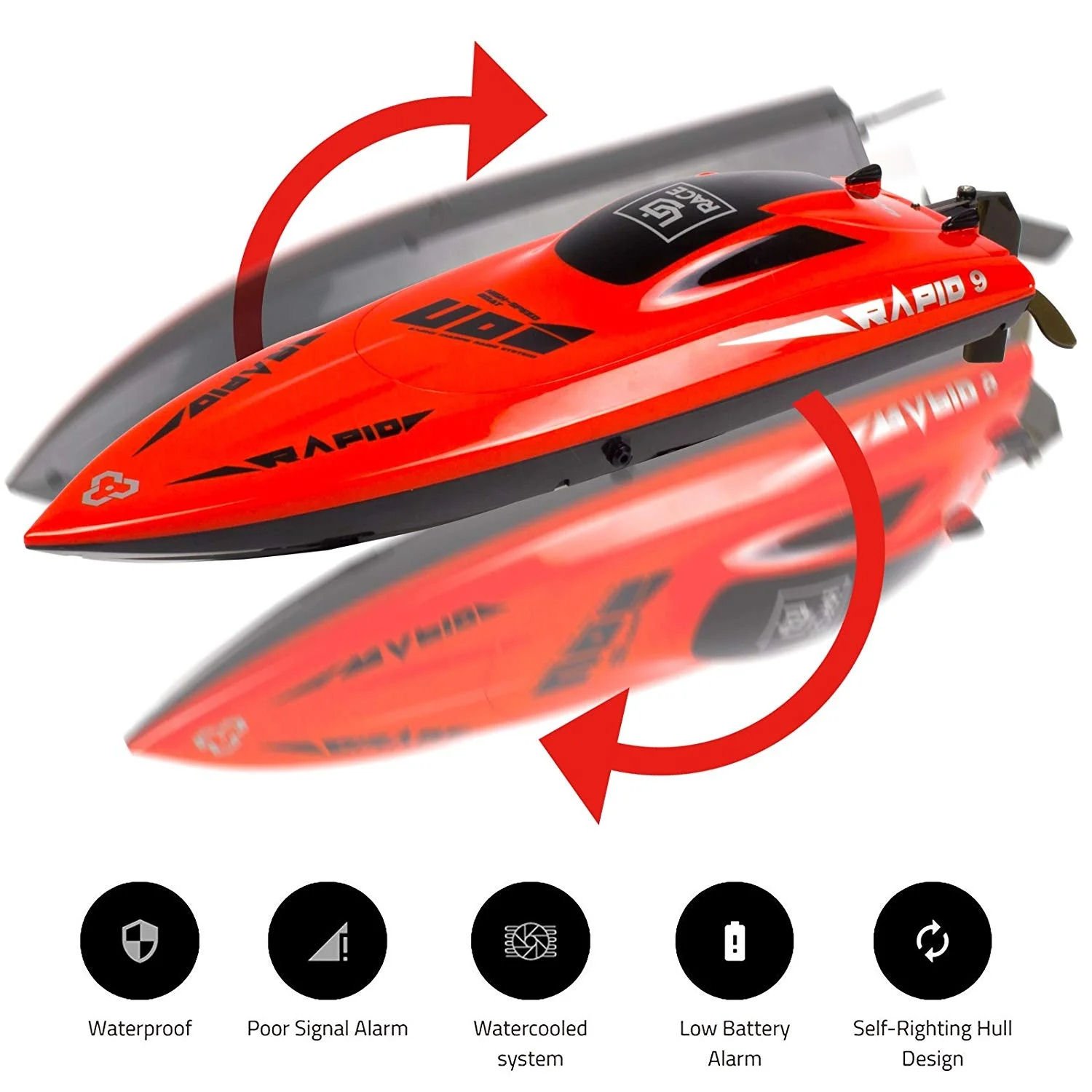 UDI Super Sport Rapid RC Radio Remote Control Speed Boat UDI009 Howes