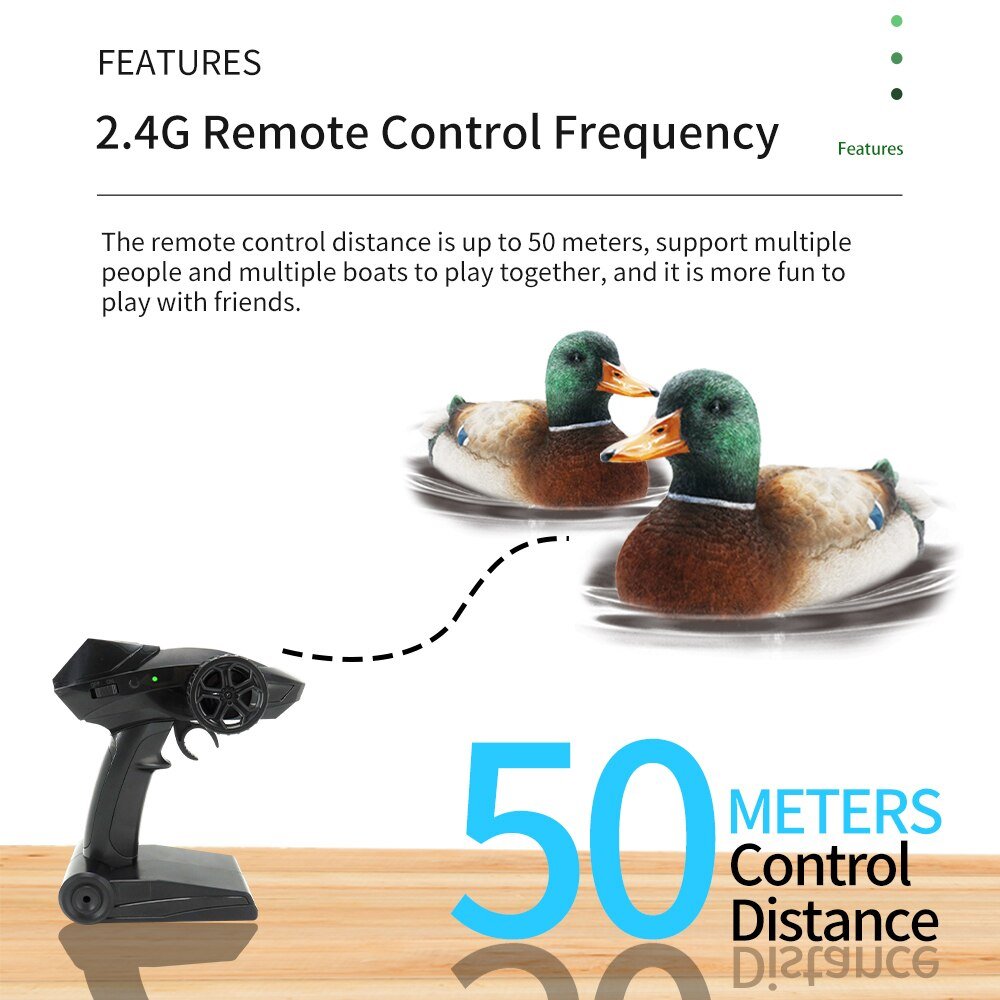 Flytec V201 Radio Control RC Duck Howes Models