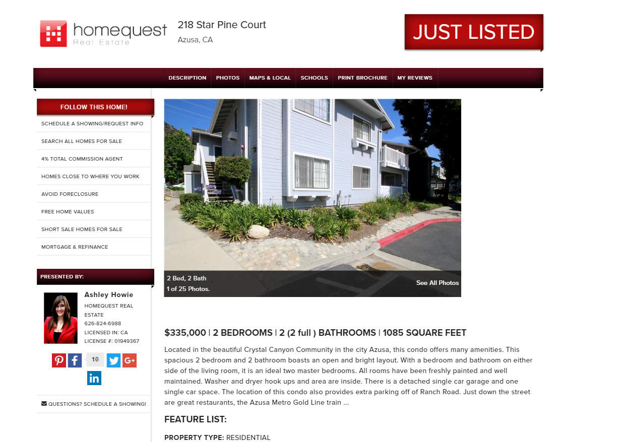 Single Property site Ashley Howie, The Discount Realtor