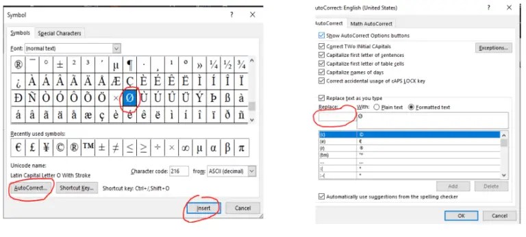 How To Type Diameter Symbol? How I Got My Job