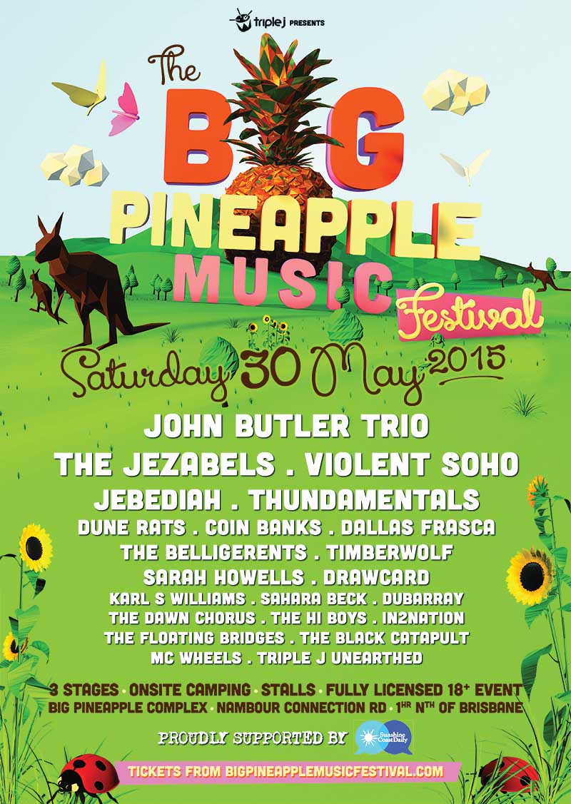 big pineapple festival 2023 tickets The Big Pineapple Music Festival is back! • Howl & Echoes