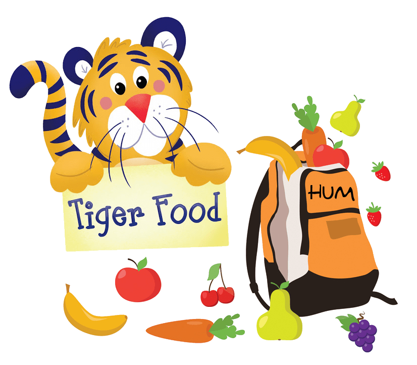 Tiger Backpack Food Howland UMC
