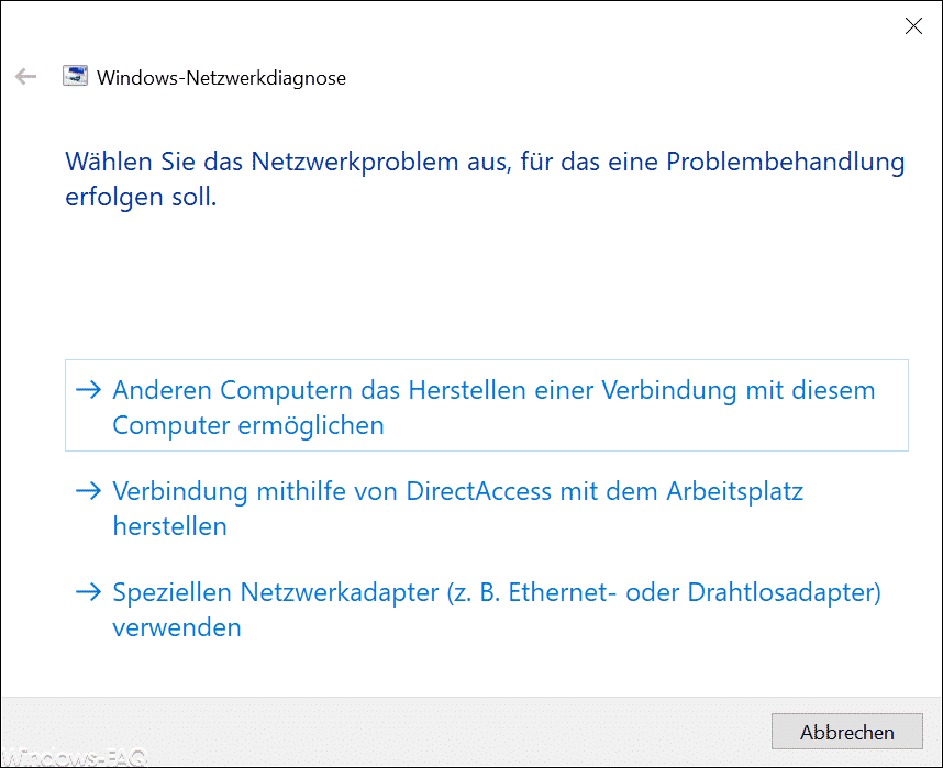 Network diagnostics in Windows 10 HowPChub