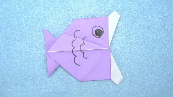 口がパクパクする！折り紙で簡単に作れる『動く魚』の折り方・作り方 Howpon[ハウポン]