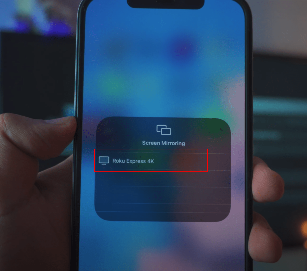 How to Mirror iPhone Screen to Roku Express Screen Mirroring