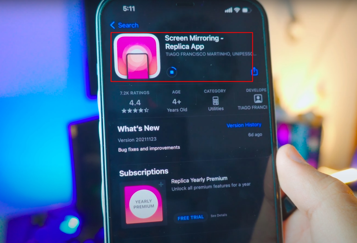 Screen Mirror iPhone to Samsung TV Screen Mirroring