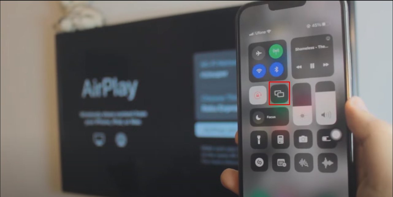 Screen Mirroring with iPhone iOS 16 Screen Mirroring
