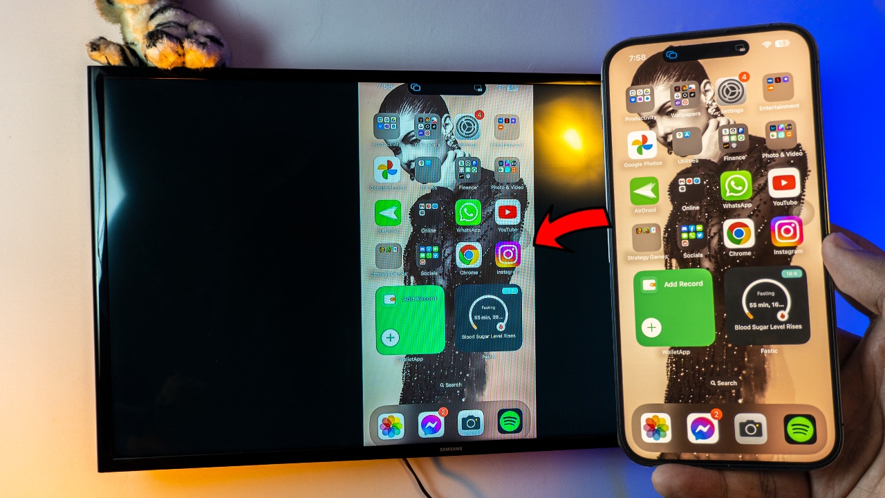 How to Screen Mirroring & Share iPhone with Smart TV Screen Mirroring
