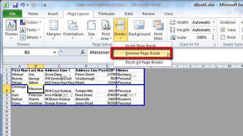 How to Remove Excel 2010 Page Breaks HowTech