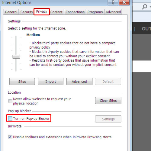 How to Disable Popup Blocker in Explorer HowTech