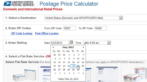 USPS Postal Price Calculator HowTech