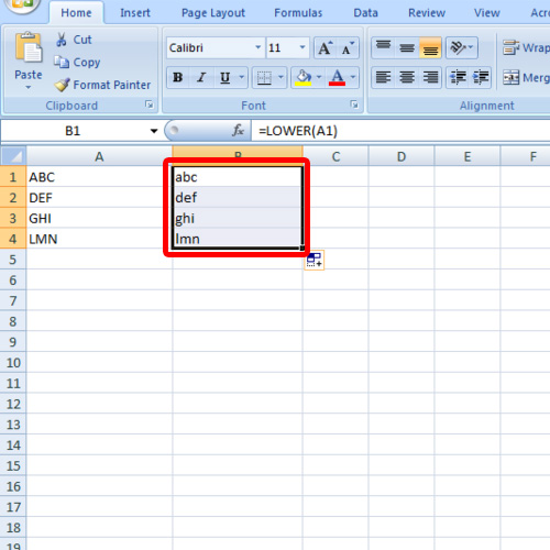 How to Change Caps to Lowercase in Excel HowTech