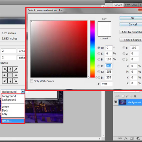 How to change canvas size in Adobe HowTech