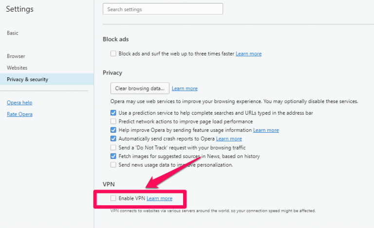 How to Enable VPN on Opera for Windows (Step by Step)