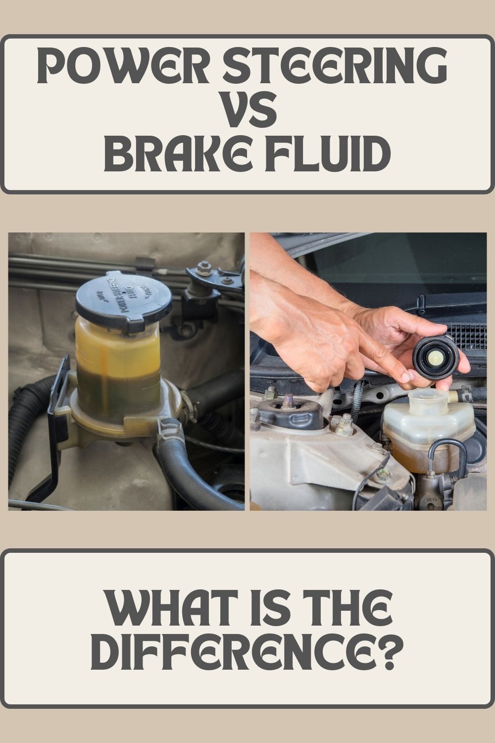 Power Steering Fluid vs Brake Fluid Key Differences Explained