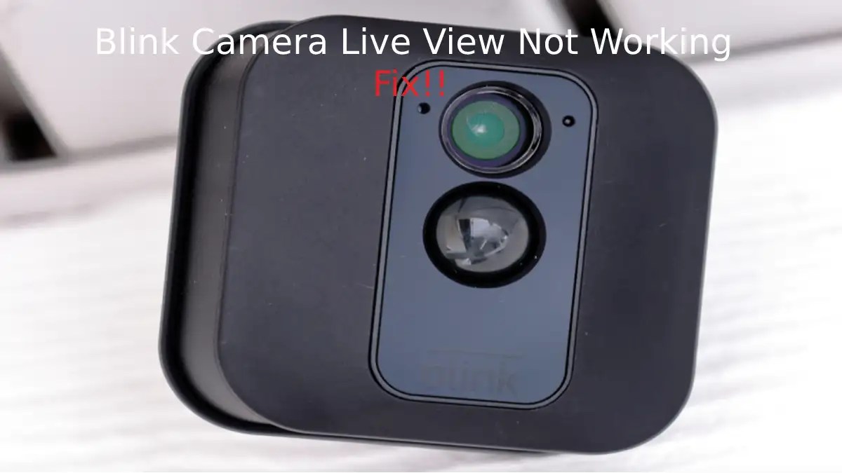 Blink Camera Live View Failed How To Fix HowTL