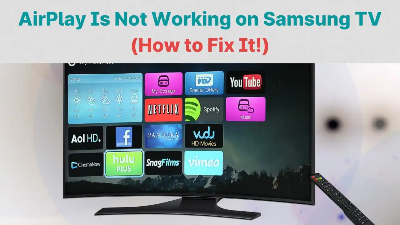 AirPlay werkt niet op Samsung TV nu eenvoudig repareren! HowTL