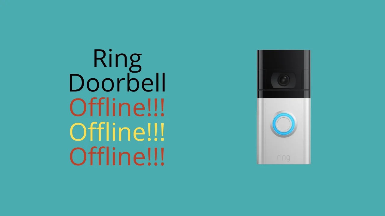 Ring Doorbell OFFLINE WHY & How To Fix! HowTL