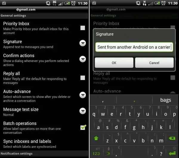 How to Setup an Email Signature on Android Device