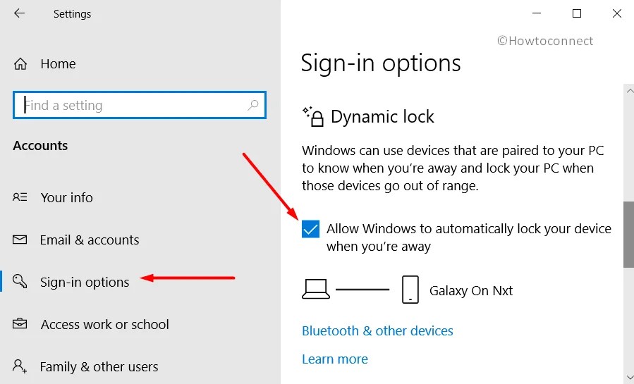 How to Enable Automatic Lock in Windows 10