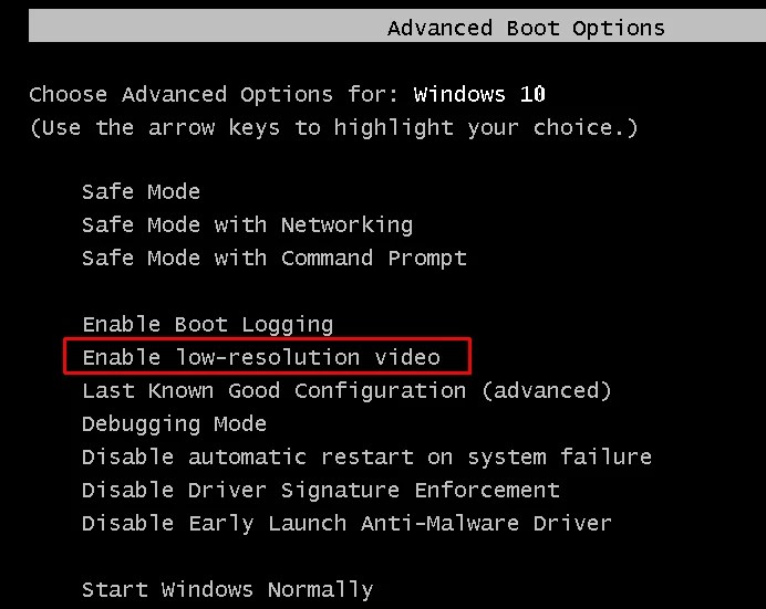 How to Fix Black Screen with Cursor before Login in Windows 10