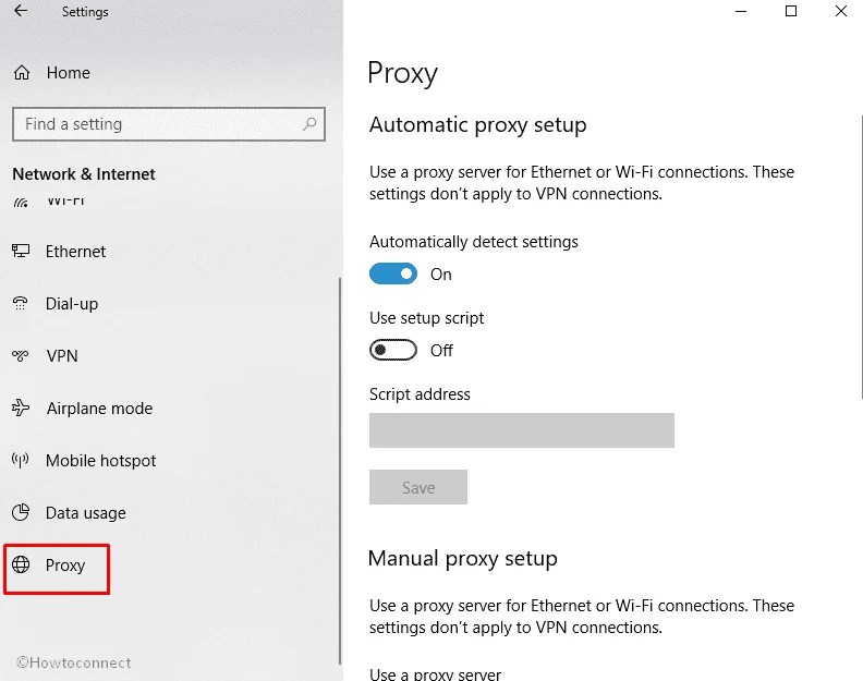 How to Manage Proxy Settings in Windows 10