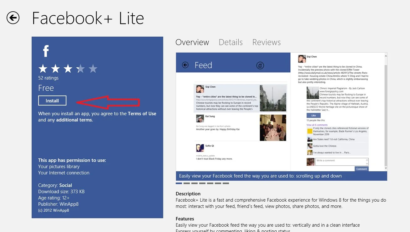 Facebook Lite for PC / Mac / Windows 7.8.10 Free Download
