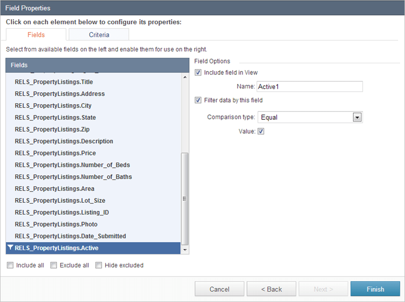 Creating a View to Join Tables Caspio Online Help
