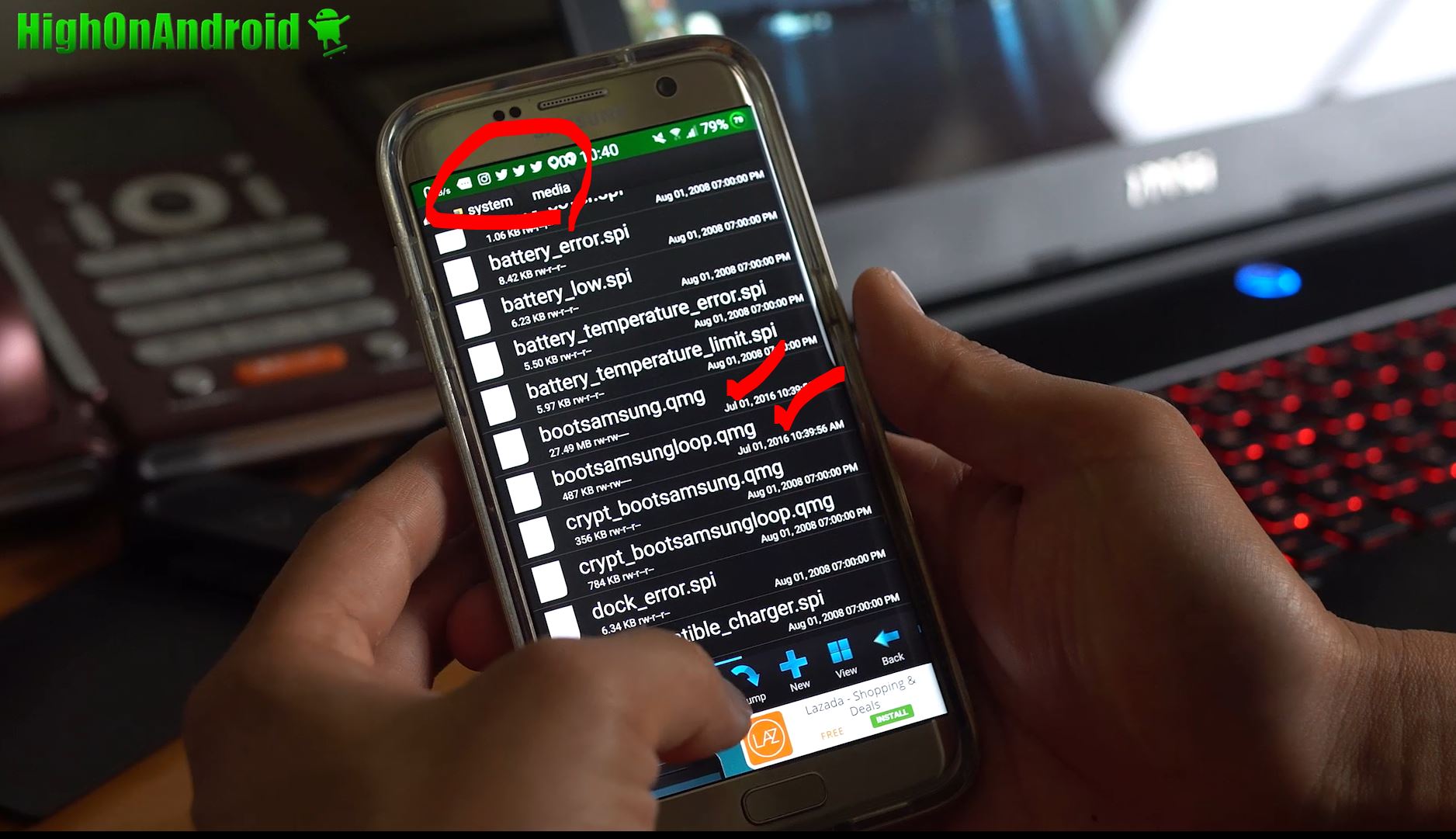 How to Install Android Boot Animations on Samsung Phone