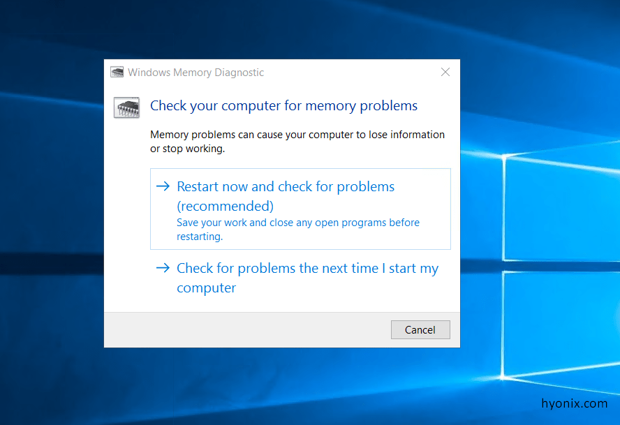 How to test your RAM with Windows Memory Diagnostic Tool?