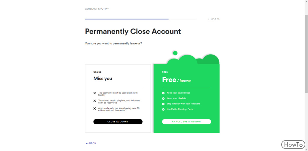 How to Delete Spotify Account in 3 Different Ways to Delete it Howto