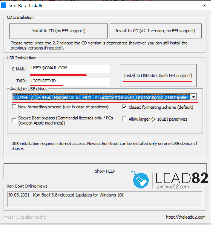 Kon boot for windows 10 vicacosmo