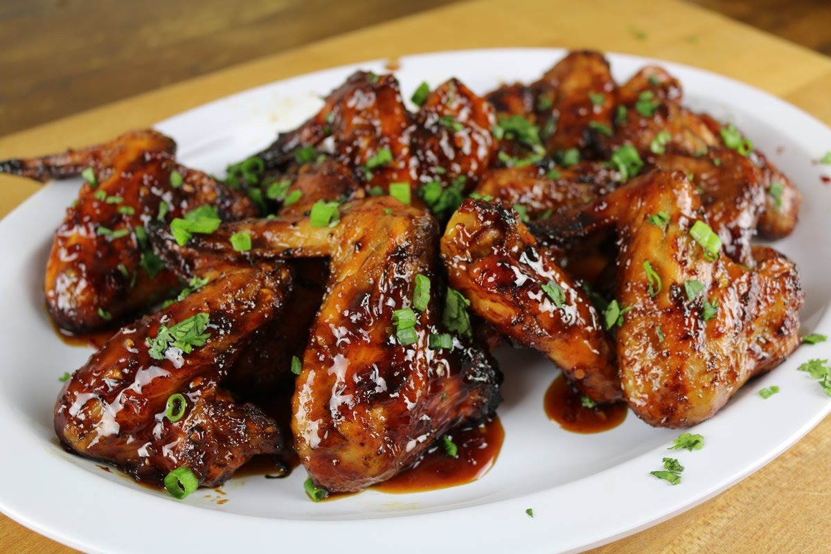 Spicy Thai Grilled Wings Hot Wings Recipe