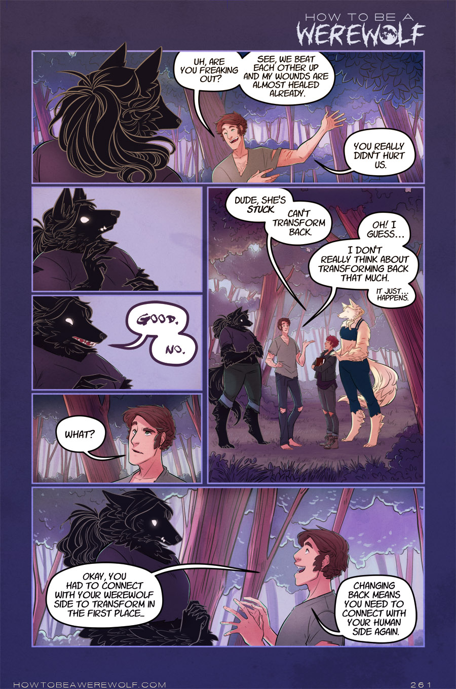 How to Be a Werewolf Werewolves talk good