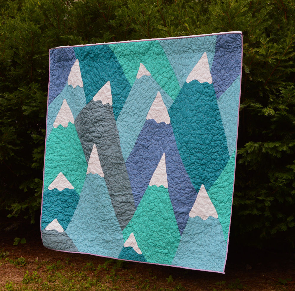 Mountains Quilt jenna brand