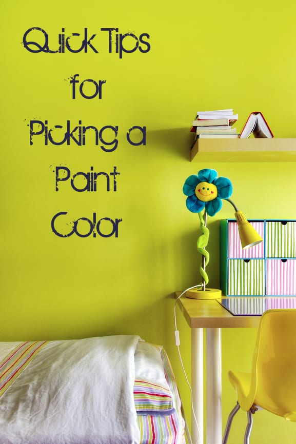 Quick Tips for Picking a Paint Color How To Build It