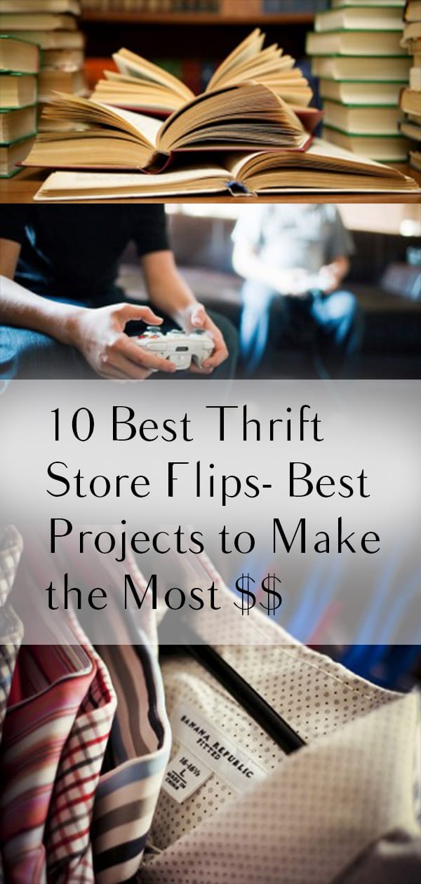 How to make money from thrift store items
