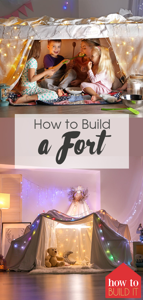 How To Build A Fort With Blankets, Step By Step, In Your Room, On A