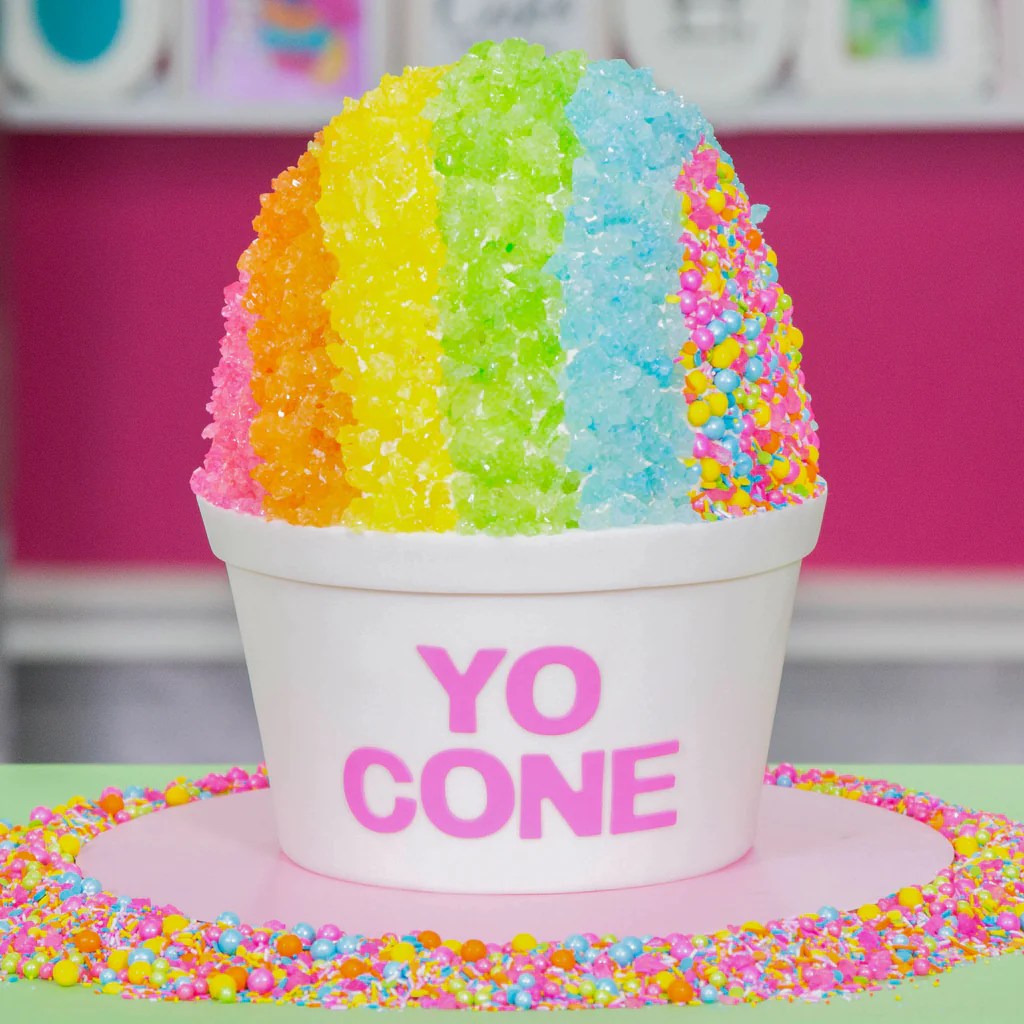 Snow Cone Cake HOW TO CAKE IT