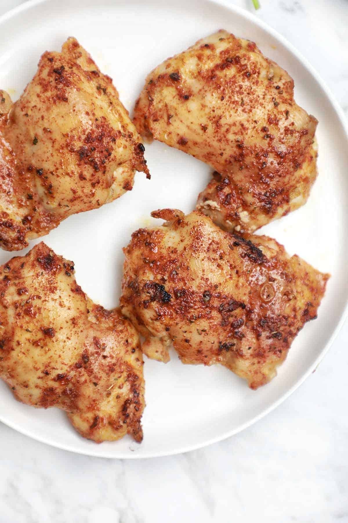 Oven Baked Chicken Thighs Recipe Simple & Easy To Make