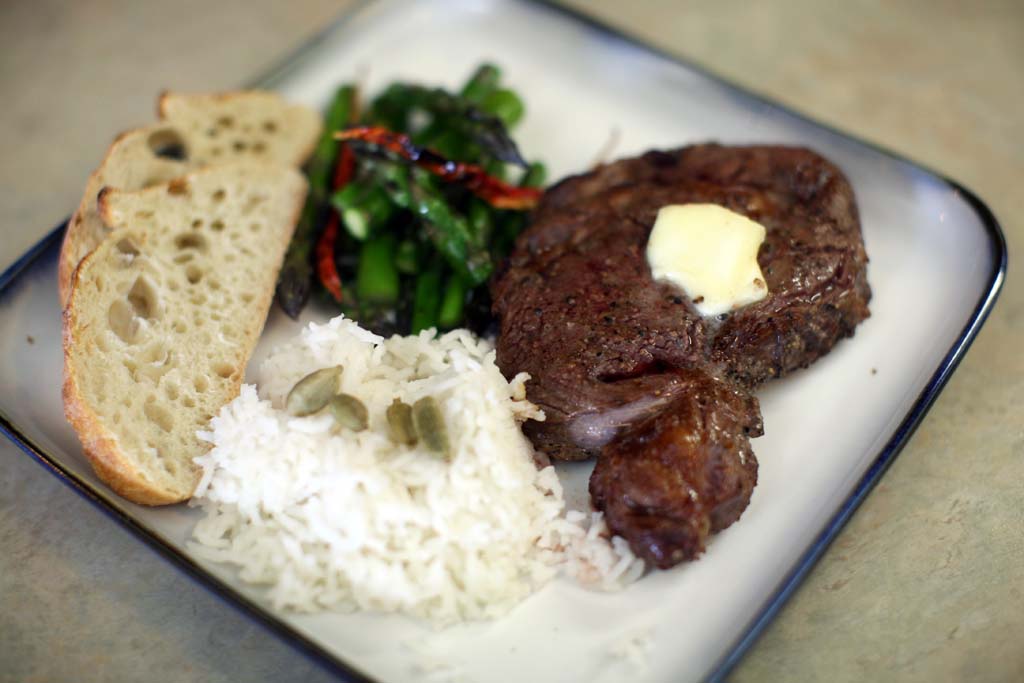 Broiled Bison Ribeye Steak How to Cook Meat