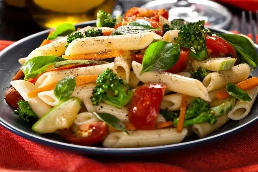 Homemade Domino’s Pasta Primavera Recipe