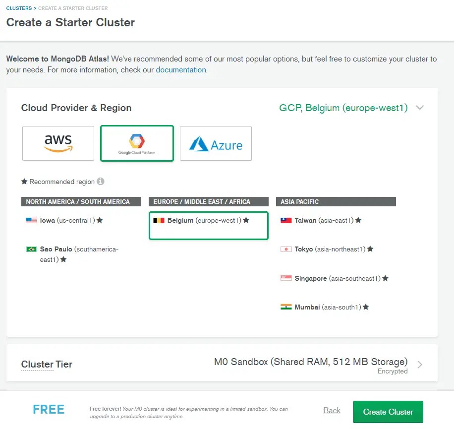 How to Connect MongoDB Atlas with Node js using Mongoose
